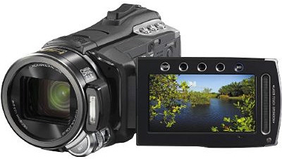JVC Everio GZ-HM400 HD kamera in black