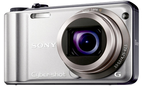 Sony Cybershot DSC-H55 in silver